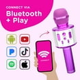 thumbnail image 4 of Move2Play, Kids Karaoke Microphone | Includes Bluetooth & 15 Pre-Loaded Nursery Rhymes | Birthday Gift for Girls, Boys & Toddlers | Girls Toy Ages 2, 3, 4-5, 6+ Years Old, 4 of 7