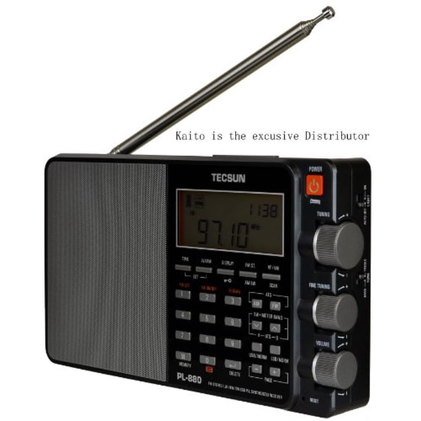 Tecsun PL880 Portable Digital PLL Dual Conversion AM/FM, Longwave
