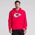 thumbnail image 4 of Men's Fanatics  Red Kansas City Chiefs Legacy Fleece Pullover Hoodie, 4 of 7