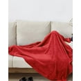 thumbnail image 4 of Super Soft Thick Ultra Plush Premium Luxury Warm Cozy Microfiber Fleece Flannel Throw Picnic Sofa Couch Bed Blanket, 4 of 5