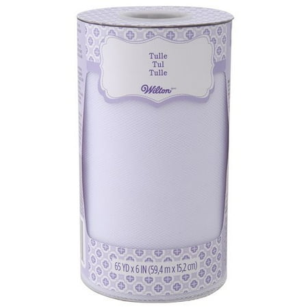 Wilton White Tulle, 1 Each