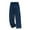 Navy, variant on WREESH Men's Pajama Pants Cotton Linen Loose Casual Pants Lightweight Elastic Waist Pants Yoga Pants Home Pants Green