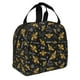 thumbnail image 2 of Disketp Hohey Bee Golden Embroidery for Insulated Lunch Bag for Women and Men, Perfect for Work, Hiking, Picnic, 2 of 8