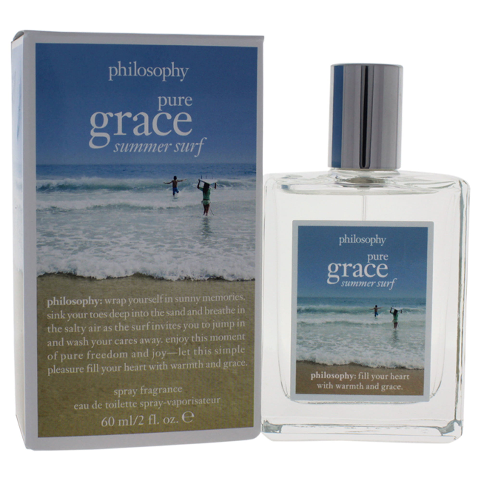 Philosophy - Pure Grace Summer Moments Spray Fragrance Eau de Toilette 2  oz. - Beauty Bridge