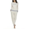 DKNY Sleepwear Womens Signature Knit Pajama Set Style-Y2919259