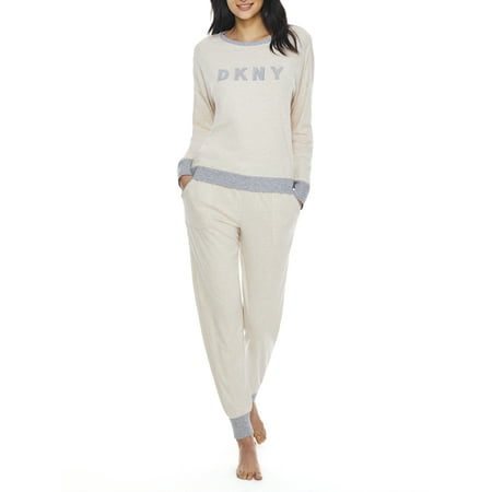 

DKNY Sleepwear Womens Signature Knit Pajama Set Style-Y2919259