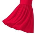 thumbnail image 6 of Ruyang Toddler Girls Solid Dresses Ruffle Fly Sleeve Crewneck A-line Tank Dresses Summer Casual Beach Vacation Midi Dresses, 6 of 8