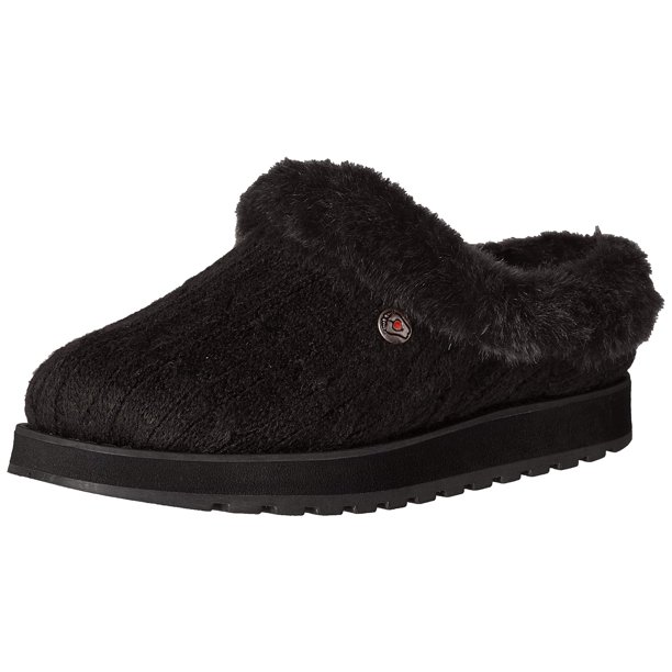 Zapatillas Skechers Keepsakes Ice Angel para mujer, color negro, talla 6.5 EE. UU.