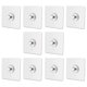 thumbnail image 1 of 10PCS Multipurpose Adhesive Mounts No Mark Wall Hooks for Home Office Decors Photo Frame Shelf Display, 1 of 4