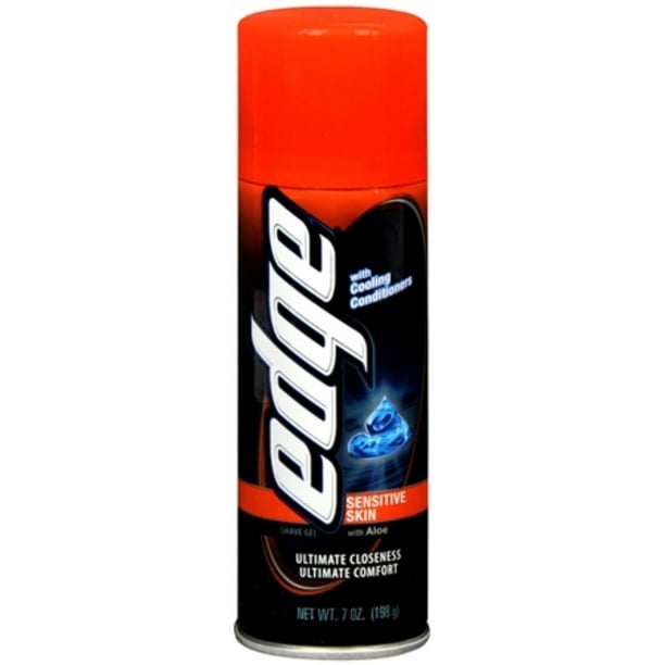 Edge Shave Gel Sensitive Skin 7 oz (Pack of 2)