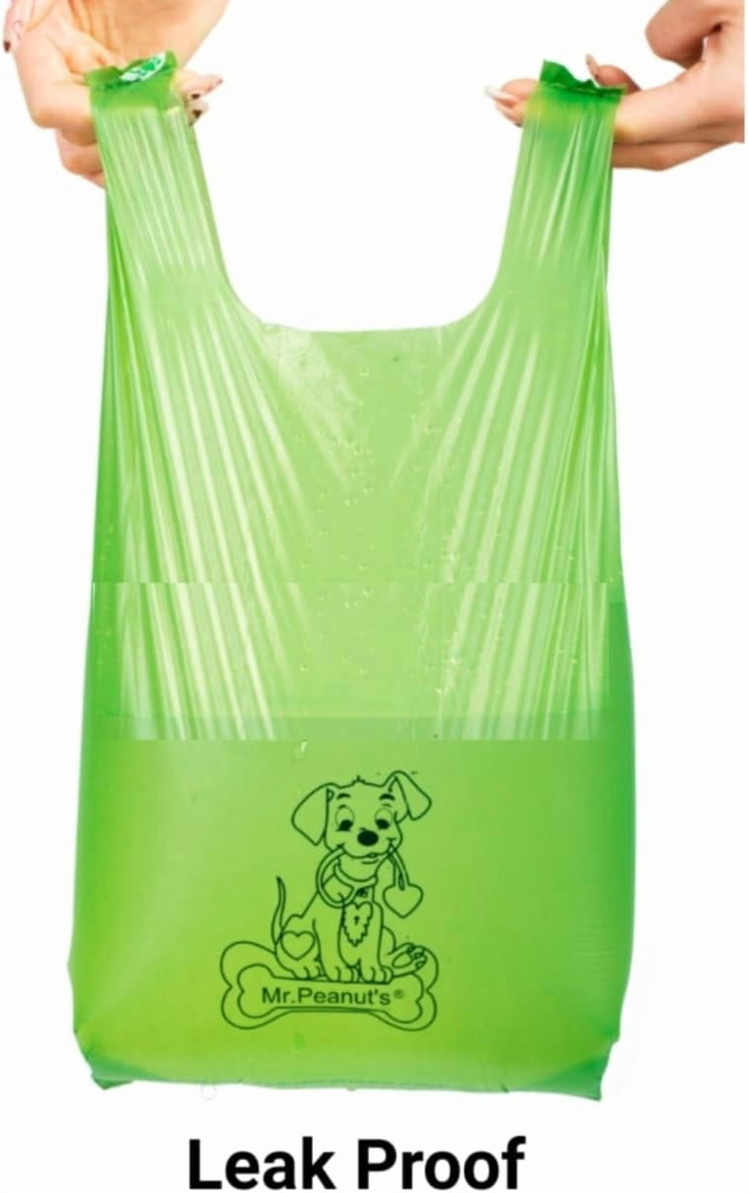 XL Pooper Scooper Sized 13X11" Recycled Waste Poop Bags Made From Plants - 160 Count
