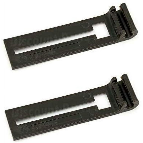 2 Pack W10195839 Dishwasher Rack Adjuster for Whirlpool KitchenAid Kenmore Dishwashers - Replaces WPW10195839 PS11750092 (2 Pack)