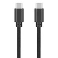 thumbnail image 1 of Cable tipo-C a tipo-C G Mobile, PD, metal tip, forrado 1m, negro, 1 of 2