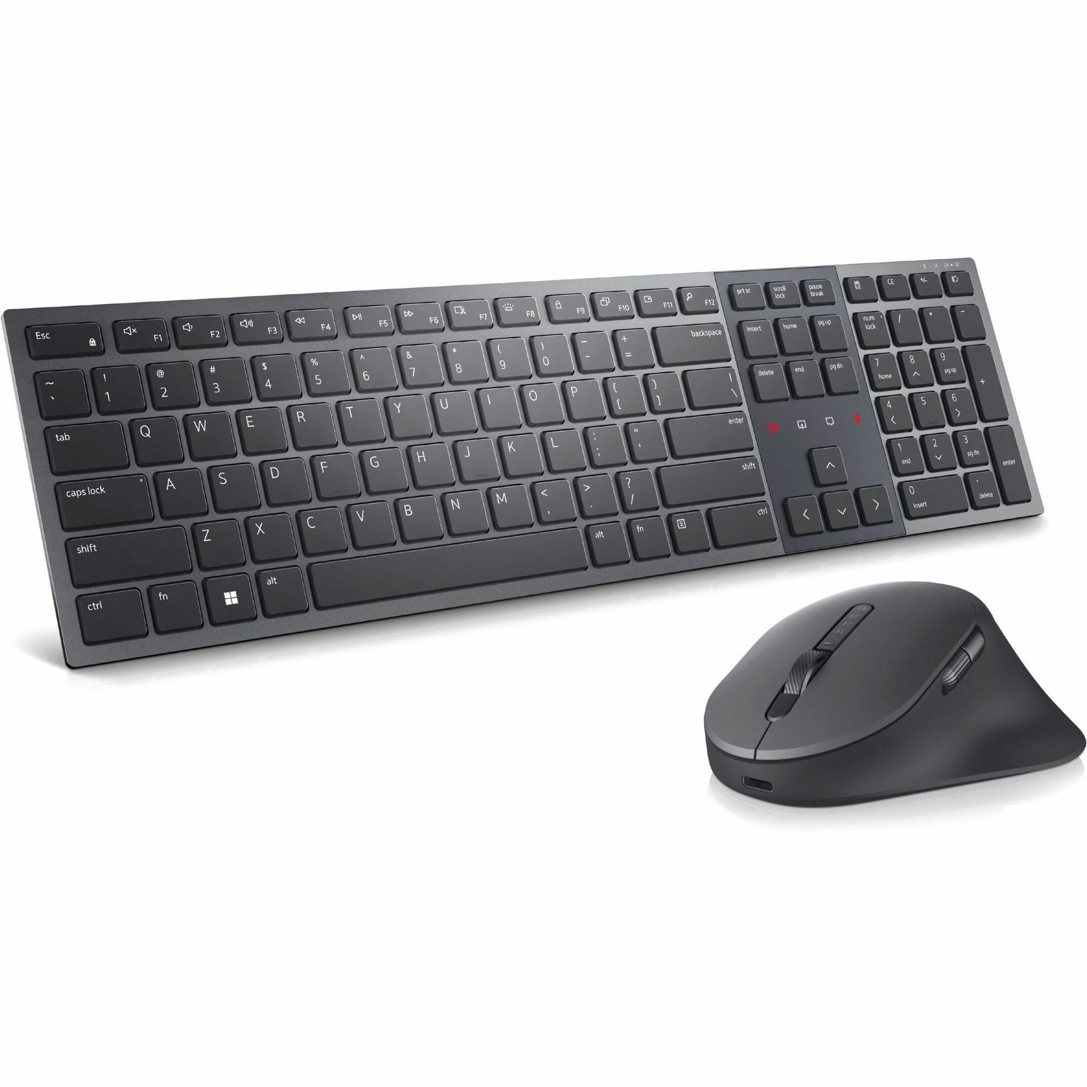 Dell, Pro Plus Keyboard and Mouse, KM7321W, Titan Gray - Walmart.com