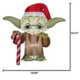 thumbnail image 3 of Star Wars 5ft Yoda Inflatable., 3 of 3
