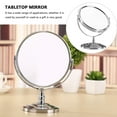 Gong Dual Sided Magnifying Makeup Mirror Swivel Tabletop Standing