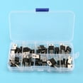 thumbnail image 3 of 100Pcs 10Types IRF Series Mosfet Transistors Assortment Kit, Including IRFZ44/510/520/530/540/640/740/840/3205/9540, 3 of 8
