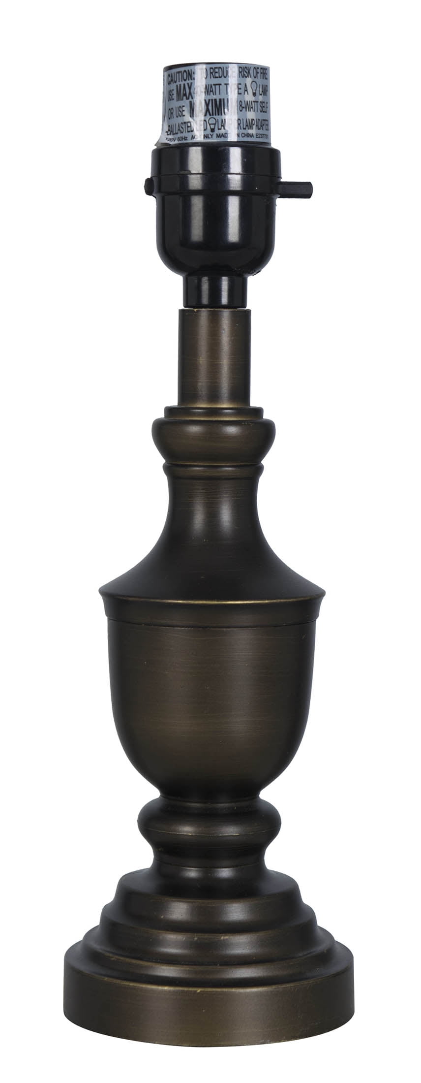 Mainstays Bronze Urn Design Accent Lamp Base