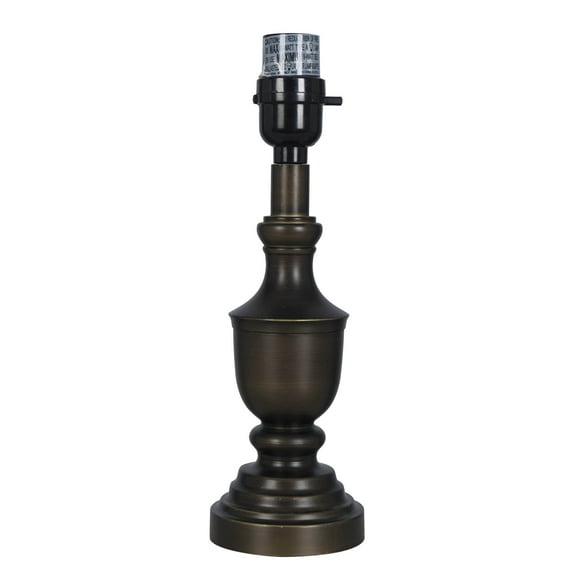 Mainstays Mix & Match 11" Compostie Urn Accent Lamp Base, Bronze Finish