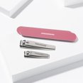 thumbnail image 3 of Kit de uñas Tweezerman Tea Rose de acero inoxidable, 3 of 5