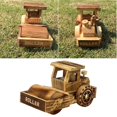 thumbnail image 3 of Camión de ingeniería simulado de juguete de madera Road Roller, 3 of 3