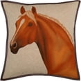 thumbnail image 3 of Rory Horse Pillow 18x18, 3 of 3