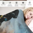thumbnail image 3 of Orinice Motocross Blanket, 3D Printed Flannel Throw Blanket,Super Soft Cozy Fuzzy Warm Throws,for Nap Blanket, Couch and House Decor Gift Idea  40x50in, 3 of 6