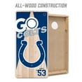 thumbnail image 3 of YouTheFan NFL Indianapolis Colts 2' x 4' Cornhole Game, 3 of 6