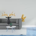 thumbnail image 2 of Escultura De Pared De Gallo Ciervo Majestuoso, Pieza De Colección De Resina, Arte Bohemio, Decoración Feng Shui Para El Hogar, La Oficina, Cumpleaños, Aniversarios, Inauguración De Casa O, 2 of 8