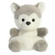 thumbnail image 1 of Peluche Aurora Palm Pals busky Husky 12.7cm, 1 of 7