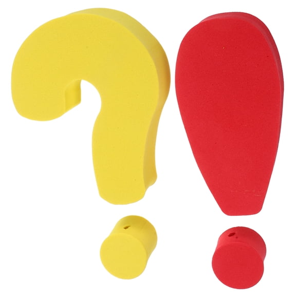 OULII 2Pcs Car Antenna Toppers Assorted Colors Funny Symbol Auto Exterior Accessories