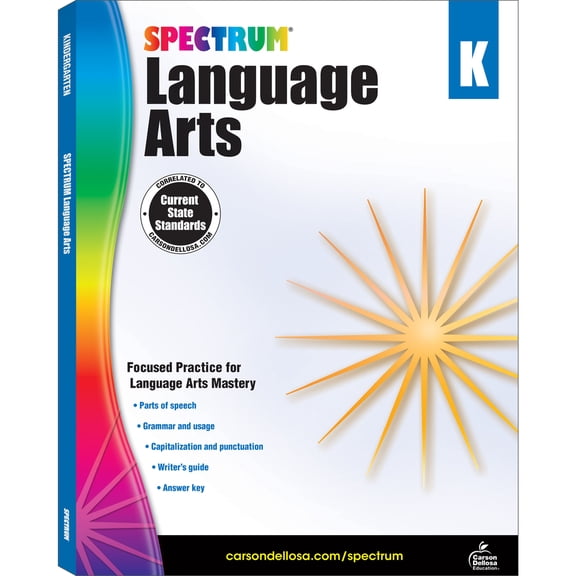 Pre-Owned Spectrum Language Arts, Grade K: Volume 10 (Paperback) 1483812049 9781483812045