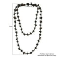 thumbnail image 6 of Smoky Quartz Black Spinel 925 Sterling Silver Platinum Plated Chips Necklace for Women Jewelry for Women Size 36" Ct 152.73 Birthday Christmas Gifts, 6 of 8