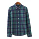 thumbnail image 2 of Camisa De Casual A Cuadros Slim Fit Manga Larga Para Hombre, 2 of 8