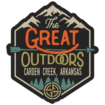 

Carden Creek Arkansas The Great Outdoors Design 4-Inch Fridge Magnet