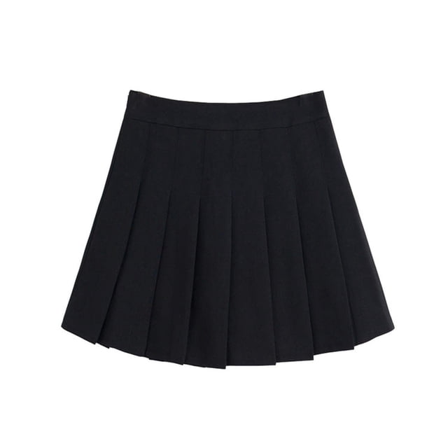Women's High Waist A-Line Pleated Mini Skirt Short Tennis Skirt