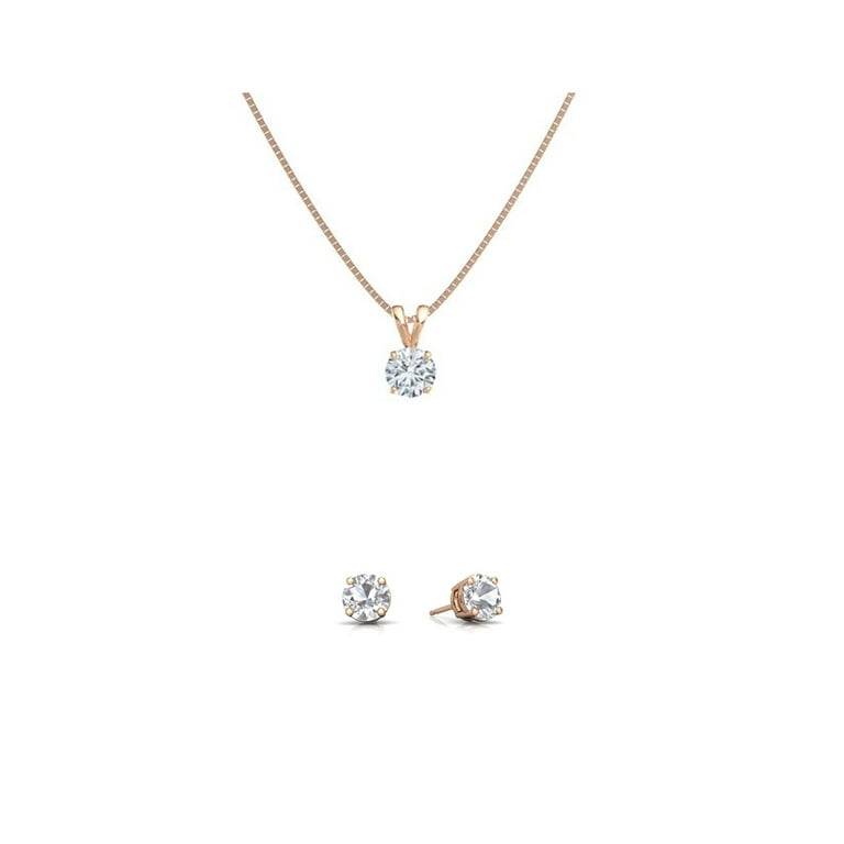 Walmart rose store gold necklace