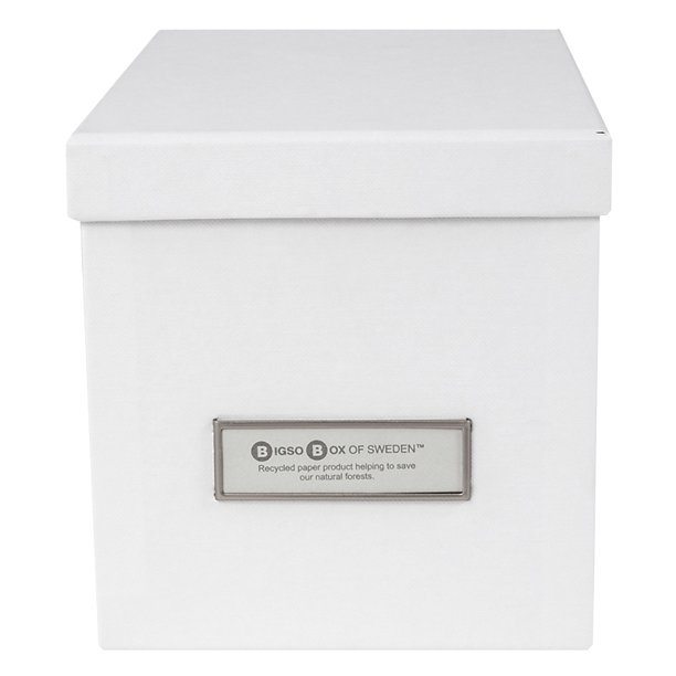 Kristina Classic CD/DVD Box 145mm - White - Walmart.com - Walmart.com