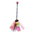 thumbnail image 3 of Escoba de Halloween iluminada Macarena 65 cm Rojo, 3 of 8