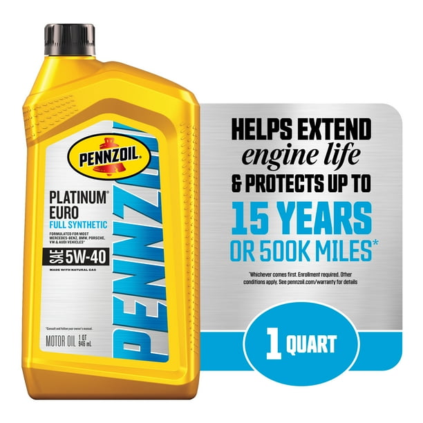 Pennzoil Euro 5W-40 | Engine oil for fleet - Walmart Business Supplies