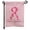 Ribbon, variant on Breast Cancer Word Cloud 12x17 Garden Flag – Pink Ribbon Awareness, Outdoor Decor