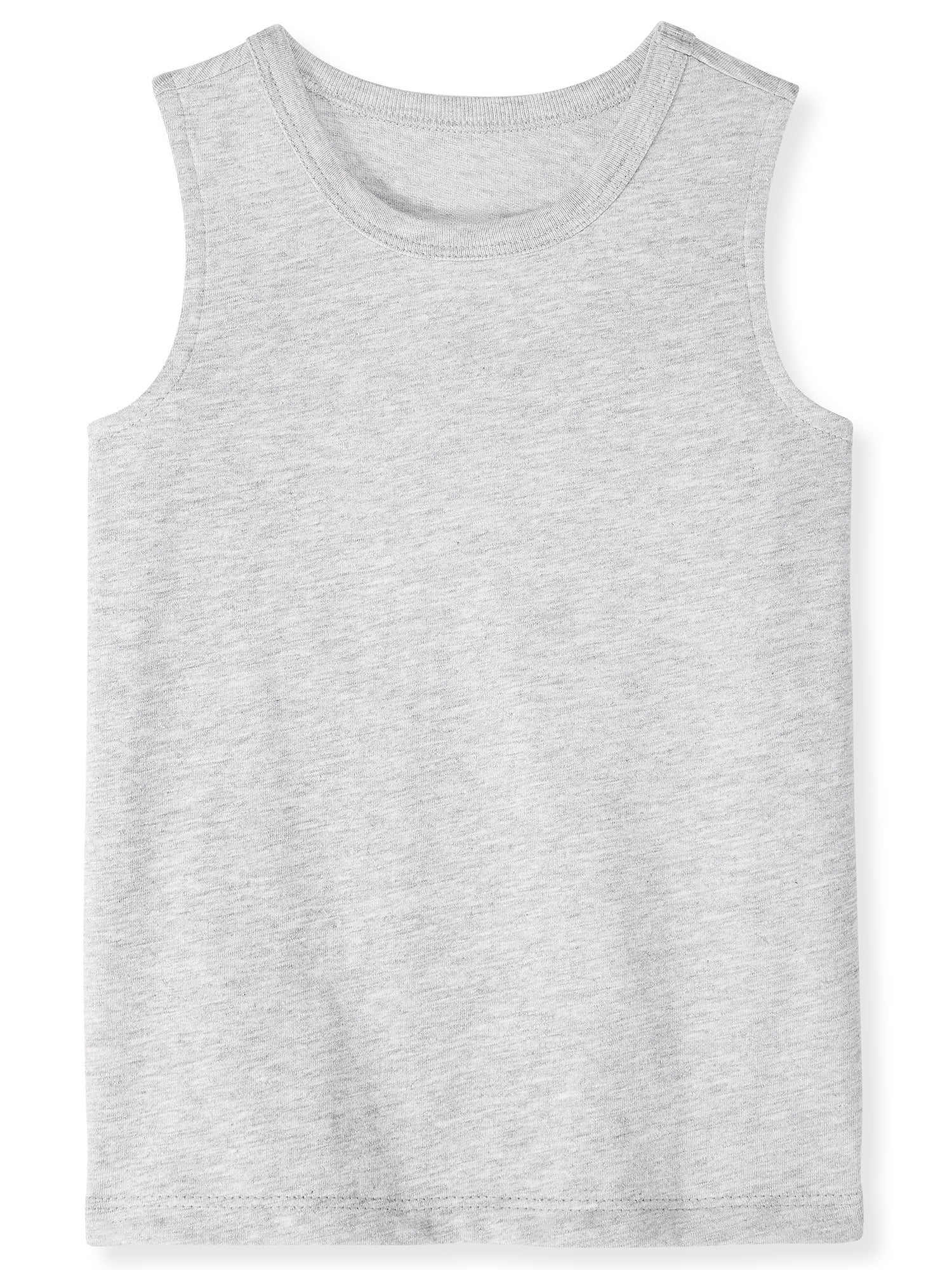 Garanimals Newborn, Baby & Toddler Boy Cotton Solid Tank Tops, 4-Pack, Sizes 0-6T