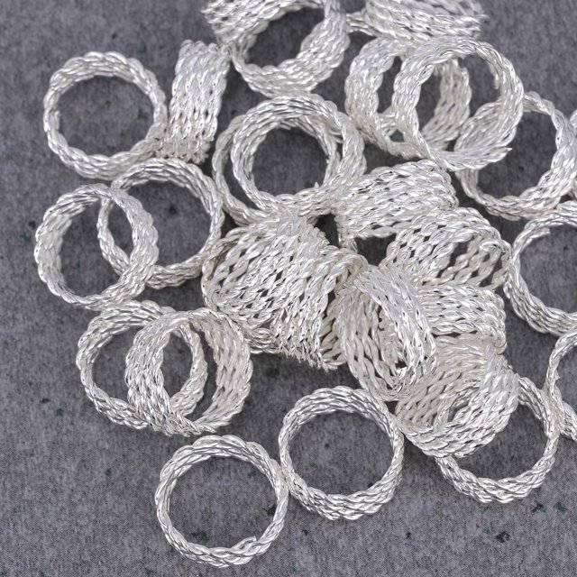 unbranded 30Ud Accesorios Para Extensiones De Dreadlocks Cierres Ajustables Sin Daño