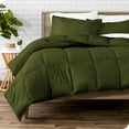 thumbnail image 2 of 600-TC 100% Egyptian Cotton Down Alternative Comforter Twin/Twin-XL Size 68 x 90 Inches, 1pc Comforter Box Stitched with 4 Corner Tabs, 300 GSM Comforter, (Moss), 2 of 6