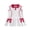 Red, variant on BemeyourBBs Toddler Baby Girls Baseball Dress Outfits Sleeveless Turn Down Collar Button Up Dots Print Bow Party Dress Little Girls Summer Dress