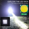thumbnail image 2 of Linterna Frontal Led Recargable Con Sensor De Movimiento, Linterna Frontal Led Superbrillante Con Batería De 1200 Mah, Linterna De Cabeza Con Zoom Giratorio Impermeable Con 3 Modos De Iluminación Para Muyoka Hogar, 2 of 6