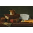 thumbnail image 3 of William Michael Harnett 24x17 Black Modern Framed Museum Art Print Titled - Still Life with Letter to Mr. William Taggart, Esq. (1878), 3 of 5