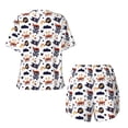 thumbnail image 5 of Lsque Pirate Theme Women's Short-Sleeved Pajama Set - 2 Piece Soft and Lightweight Sleepwear Set-Medium, 5 of 9