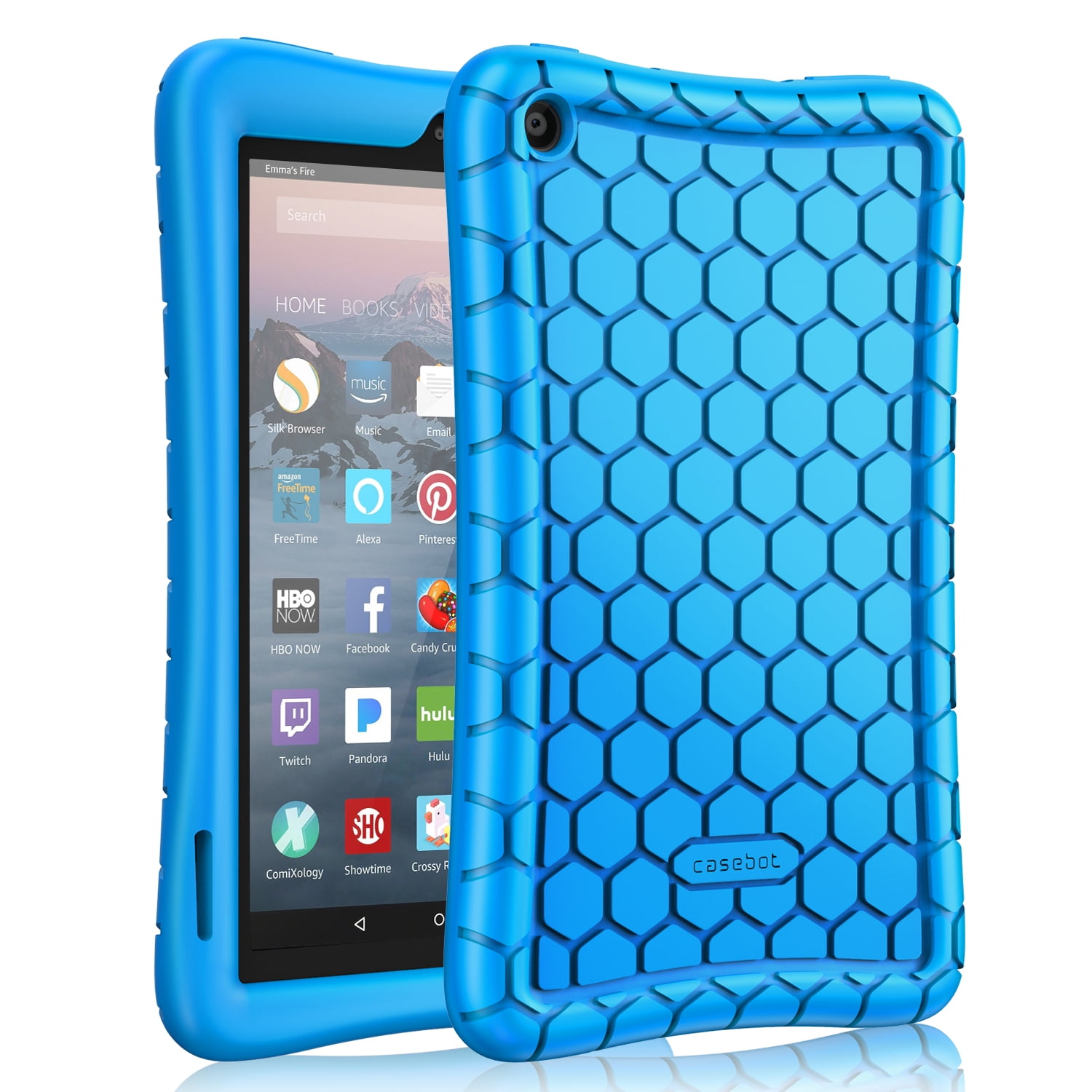Silicone Case for Fire 7 Tablet (9th Generation, 2019 Release) Fintie