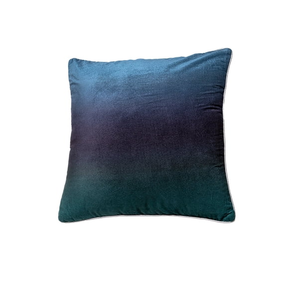 Cojín Cuadrado en Color Neutro Azul | Textura Aterciopelada Suave | Elegancia y Sobriedad para tu Hogar | 45x45cm | Con Funda | Decoracion Hogar